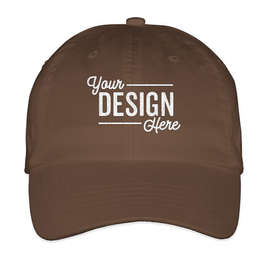 Valucap Bio-Washed Hat - Color: Brown