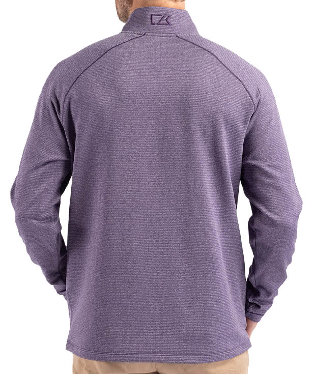 Cutter & Buck Peshastin Recycled Half Zip Grid Fleece Pullover