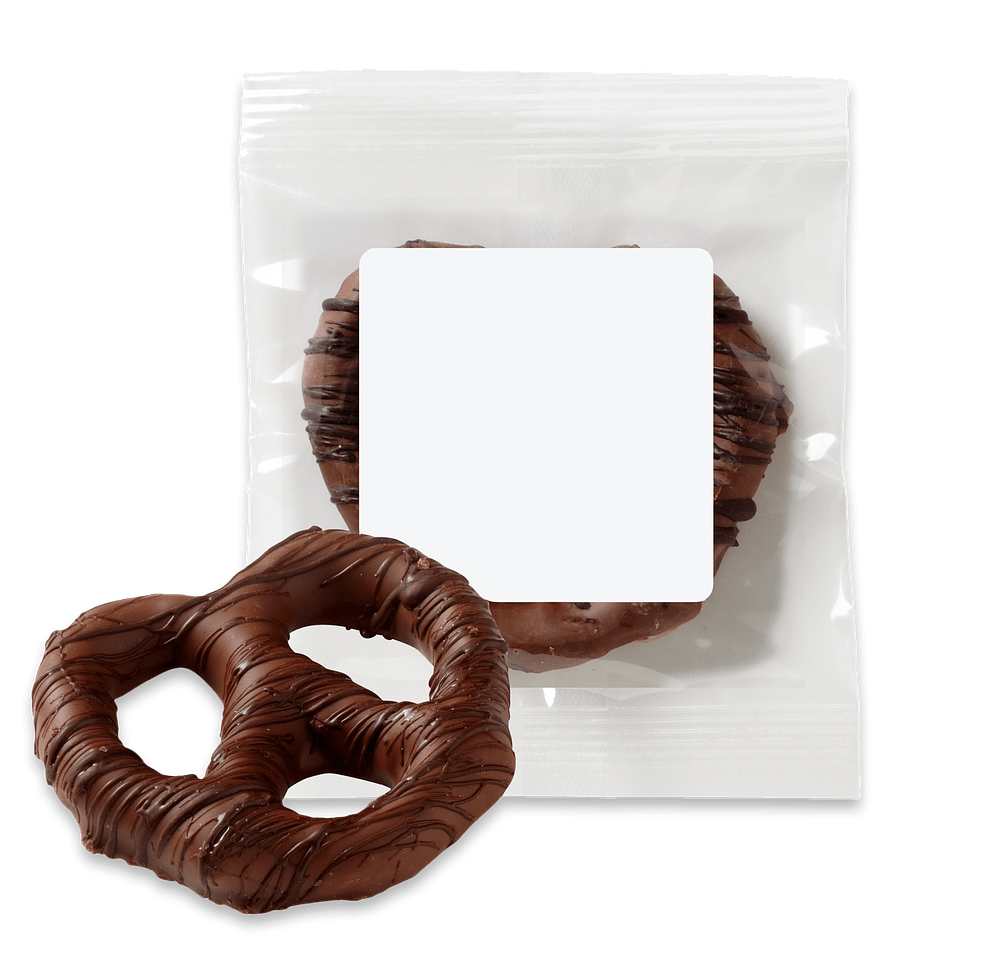 Full Color Chocolate Covered Pretzel Knot-default