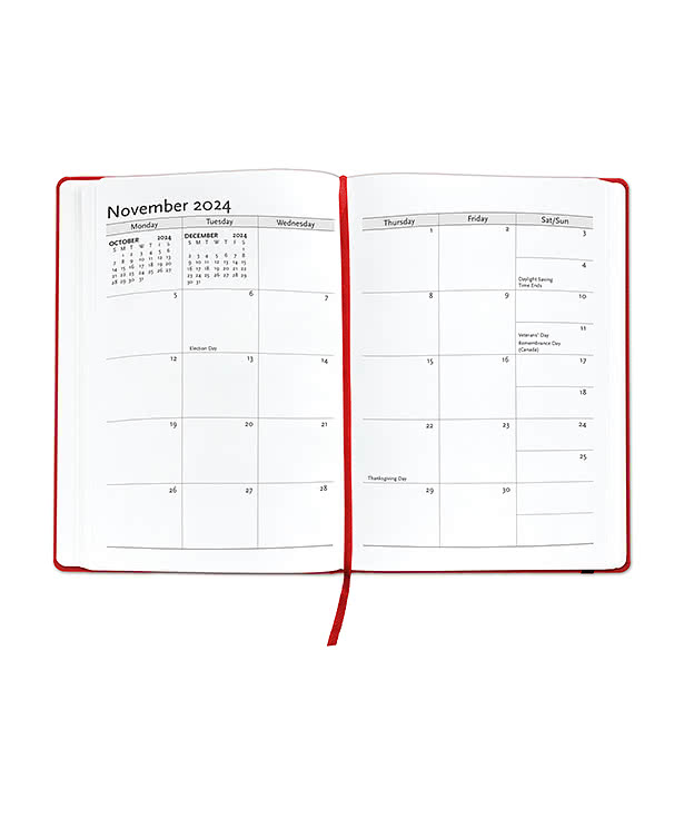 JournalBooks ® Debossed Large Bohemian Planner & Notebook