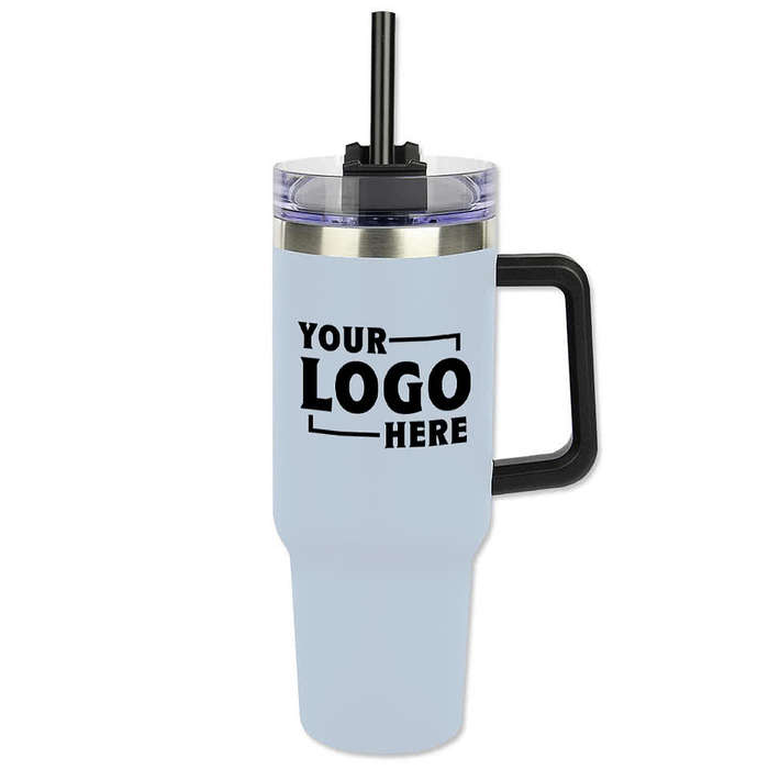 40 oz. Intrepid Stainless Steel Tumbler with Straw