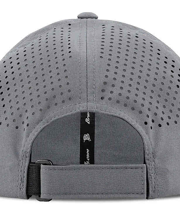 Branded Bills Bare Curved Performance Baseball Hat