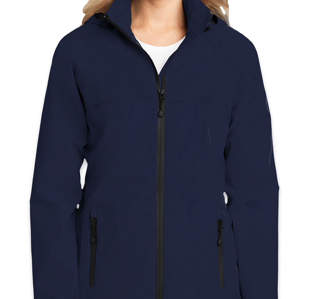 Port Authority Women's Torrent Waterproof Rain Jacket - Printed-default