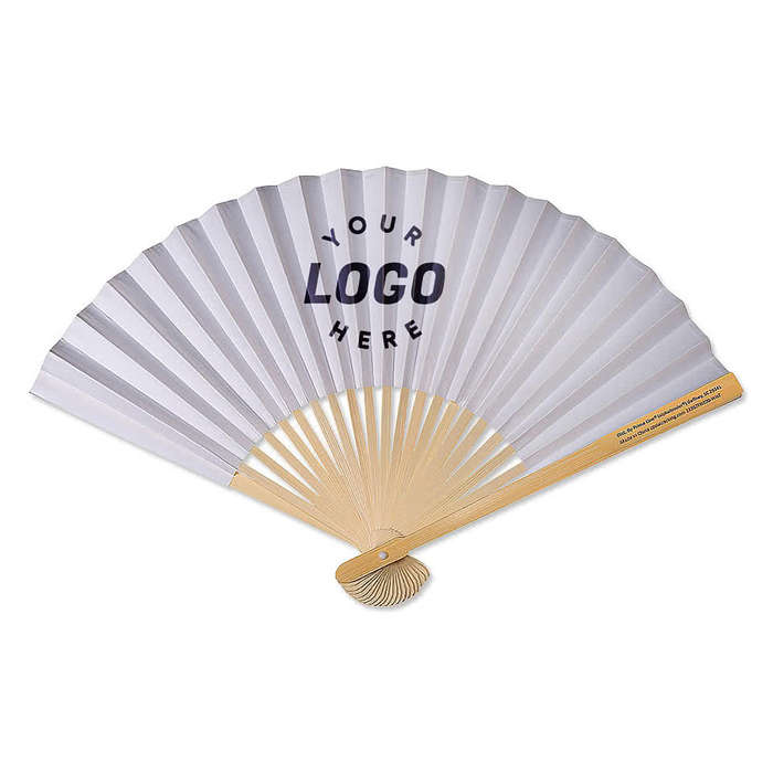 Bamboo Frame Folding Fan
