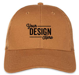 CornerStone Canvas Trucker Hat - Color: Duck Brown