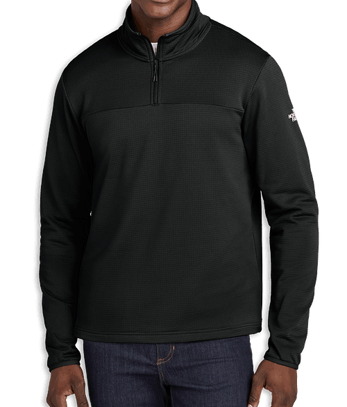 Custom The North Face Aim Recycled Full Zip Fleece Jacket - Design