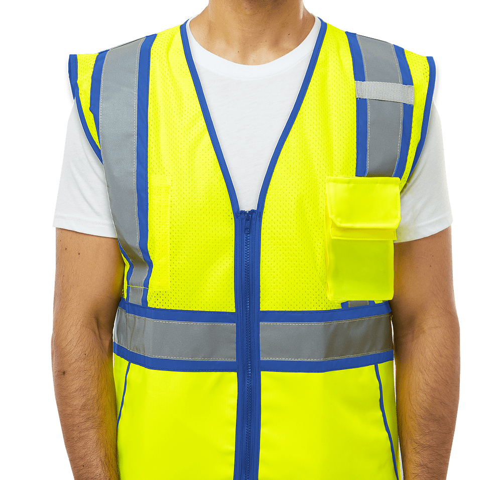 Kishigo Class 2 Standard Pocket Contrast Safety Vest-default