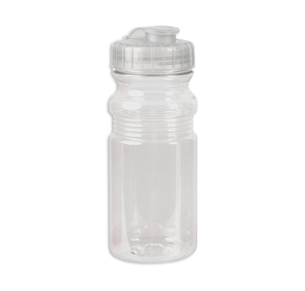 20 oz. Translucent Sports Water Bottle with Snap Cap-default