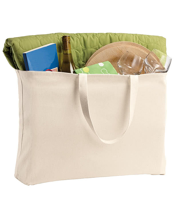 Port Authority Ideal Twill Jumbo Tote Bag
