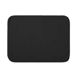 Rabbit Skins Jersey Baby Blanket - Color: Black