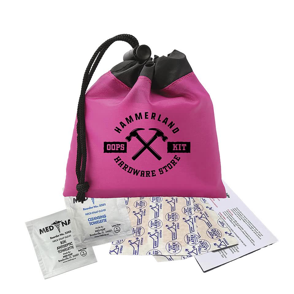 Cinch Pouch 7-Piece First Aid Kit