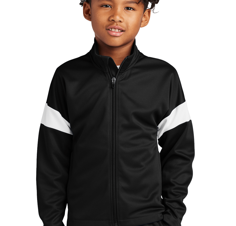 Sport-Tek Youth Recycled Travel Track Jacket-default
