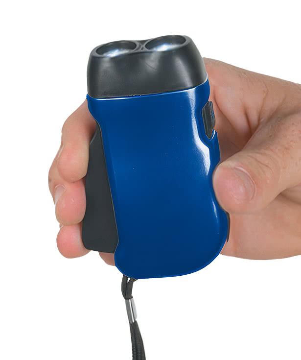 Hand Squeeze Flashlight with Wrist Strap