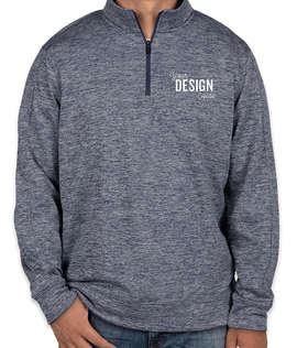 Sport-Tek Electric Heather Performance Quarter Zip Pullover