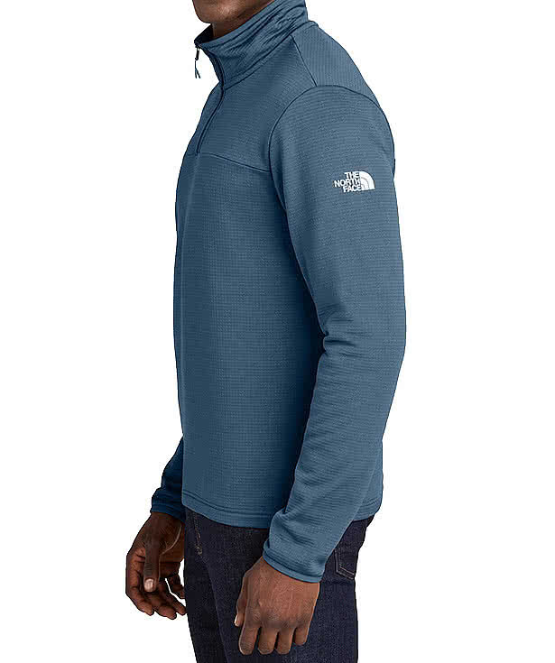 The North Face Aim Recycled Quarter Zip Fleece Pullover - Printed