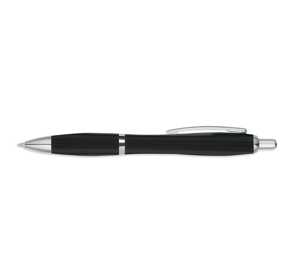 Satin Antimicrobial Ballpoint Pen (black ink)-default
