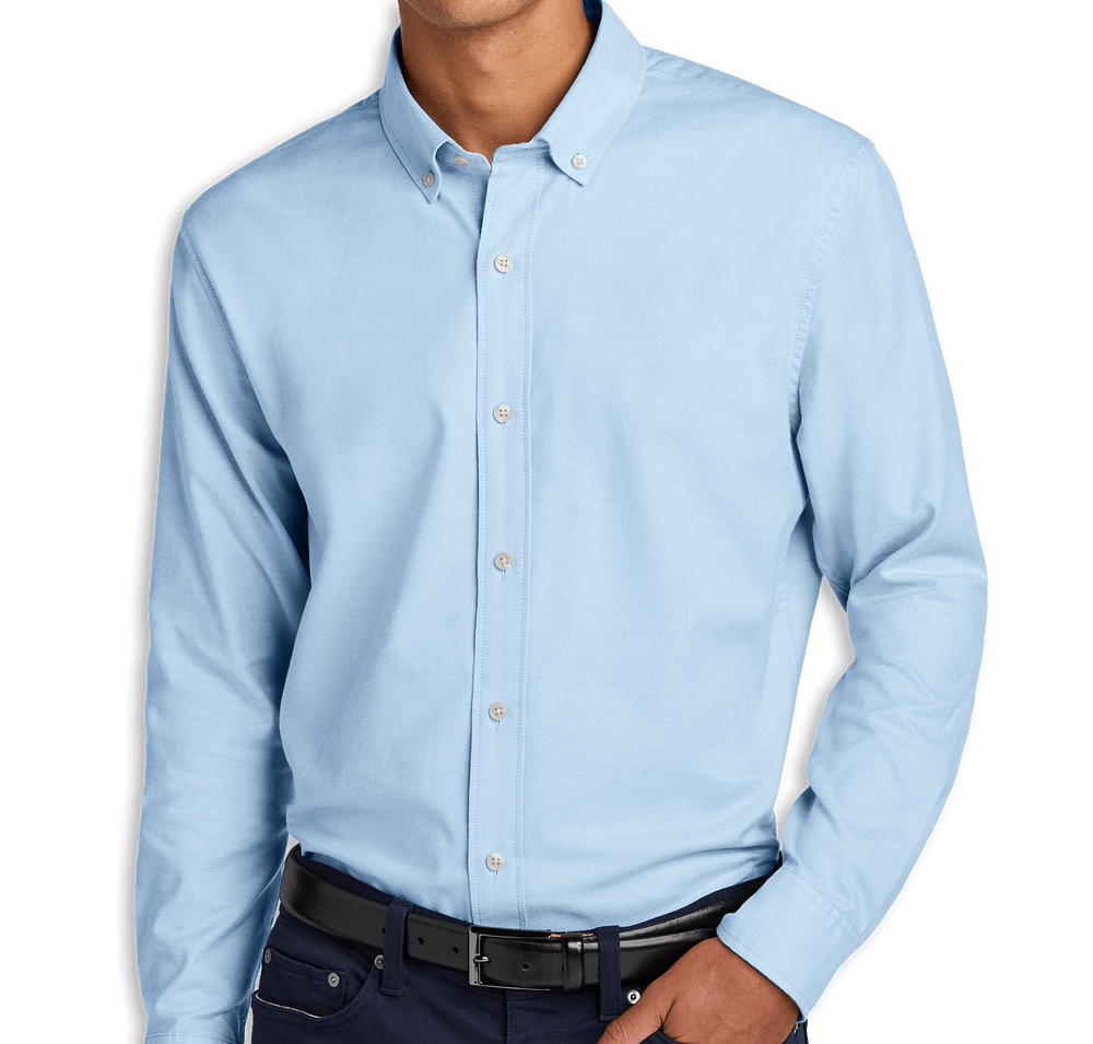 Mercer+Mettle Modern Oxford Easy Care Dress Shirt-default