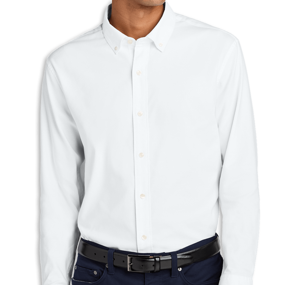 Mercer+Mettle Modern Oxford Easy Care Dress Shirt-default
