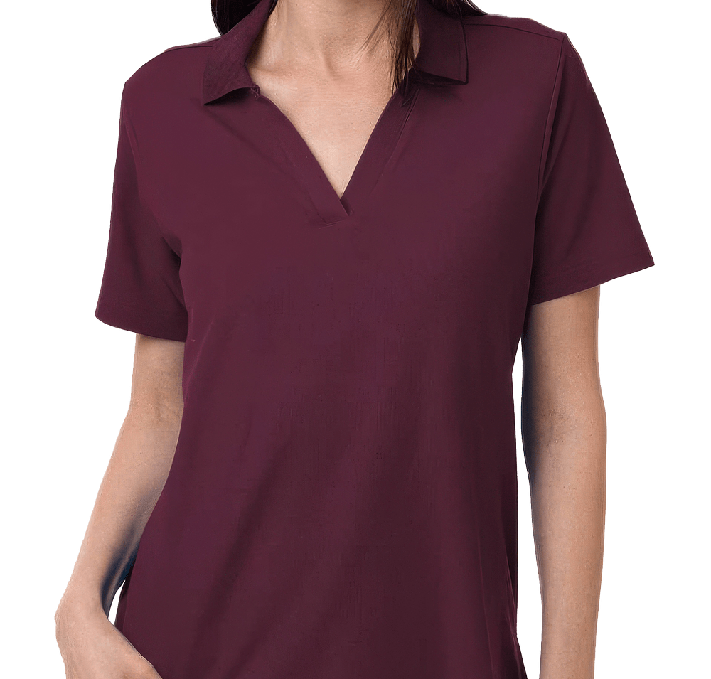 Core 365 Women's Resolve Recycled UPF 40+ Performance Pique Polo - Printed-default