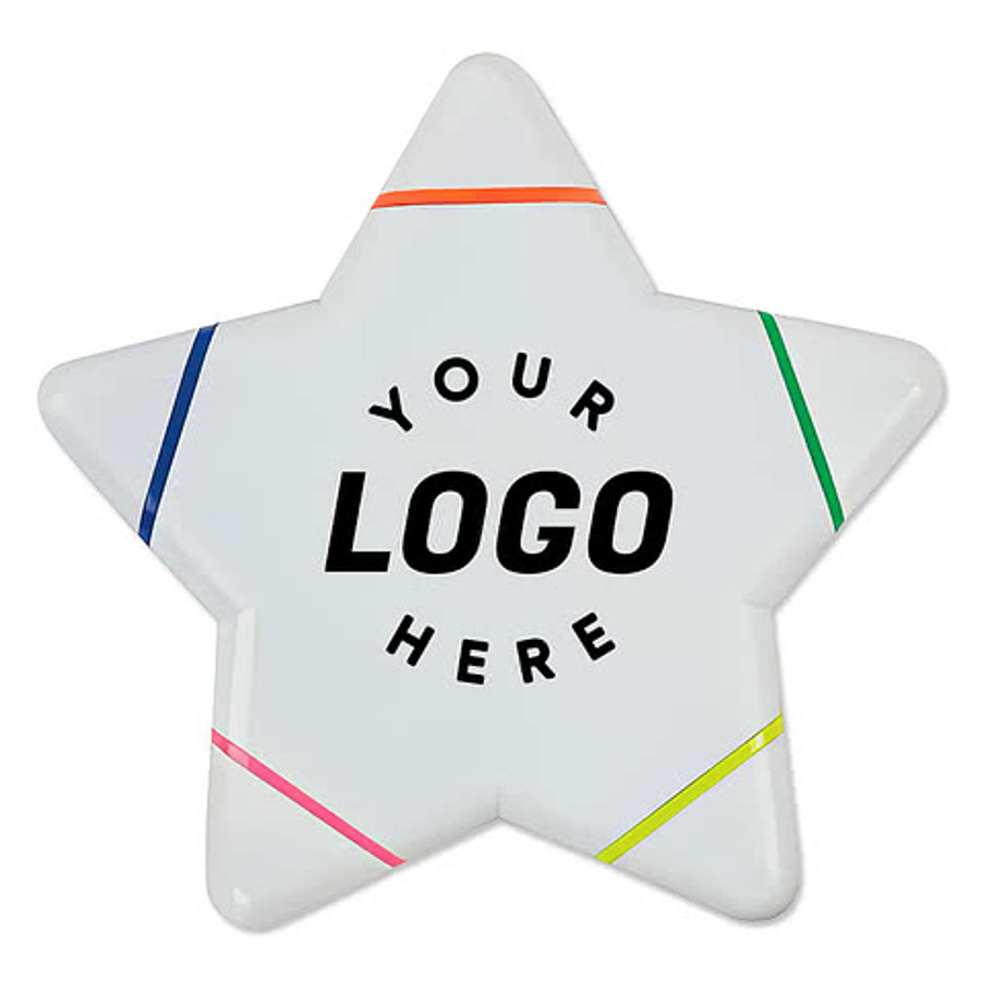 5-in-1 Star Shaped Highlighter in White