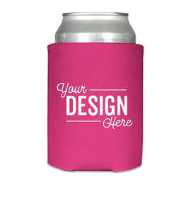 Foldable Can Cooler - Color: Magenta
