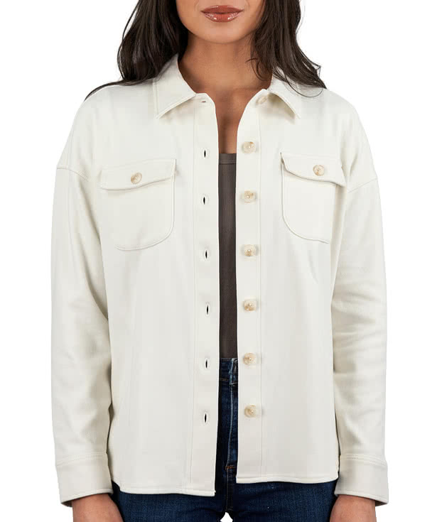 Vantage Women's Journey Pocket Long Sleeve Overshirt