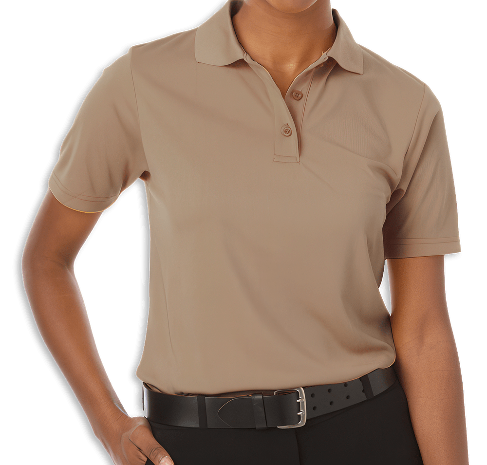 Blue Generation Women's BLU-X-DRI Performance Pique Polo - Printed-default