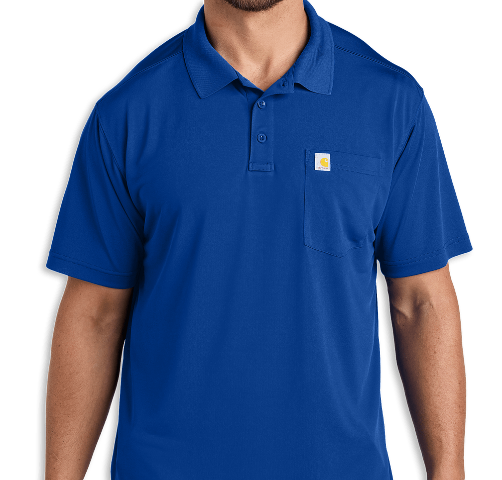 Carhartt Force UPF 40 Performance Pocket Polo - Embroidered-default
