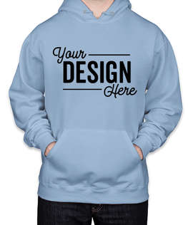 Jerzees Nublend 50/50 Pullover Hoodie - Color: Light Blue