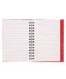 All-In-One Hard Cover Mini Spiral Notebook with Pen