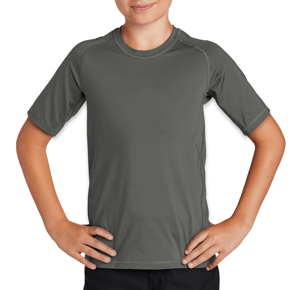 Sport-Tek Youth Rash Guard Shirt-default