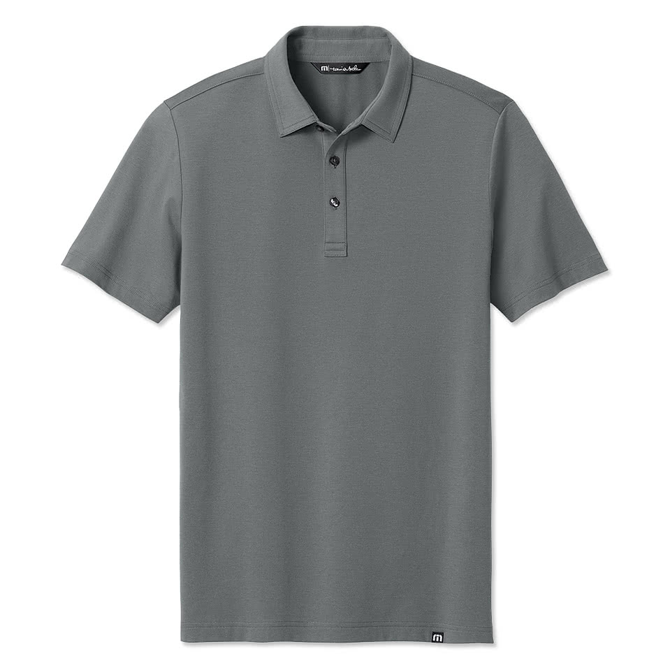 TravisMathew Glenview Solid Recycled Performance Polo