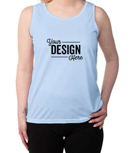 Augusta Women's Training Tank - Color: Columbia Blue