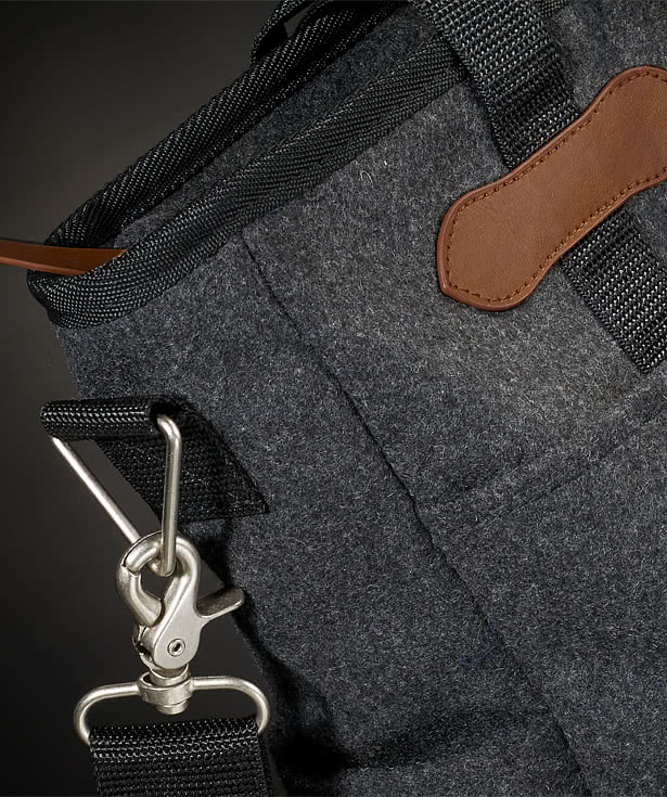 Field & Co. Campster Wool 15" Computer Tote Bag