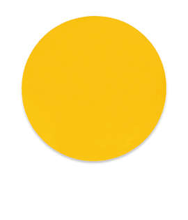 Full Color PrevaGuard Round Mouse Pad - Color: Athletic Gold