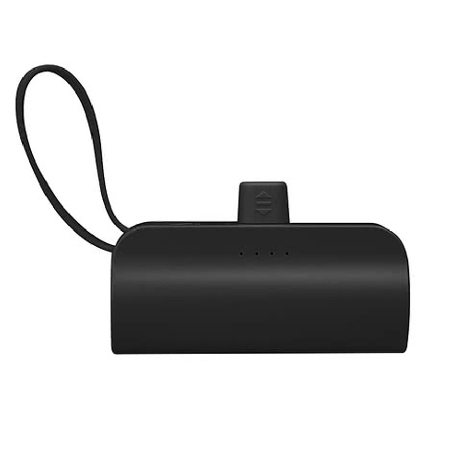 5,000 mAh Portable UL-Listed Power Bank in WHITE