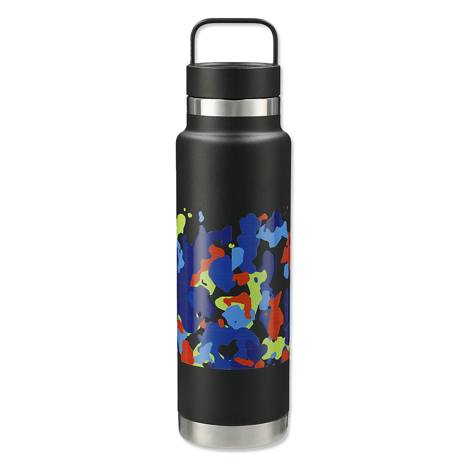 Full Color 20 oz. Colton Stainless Steel Insulated Water Bottle
