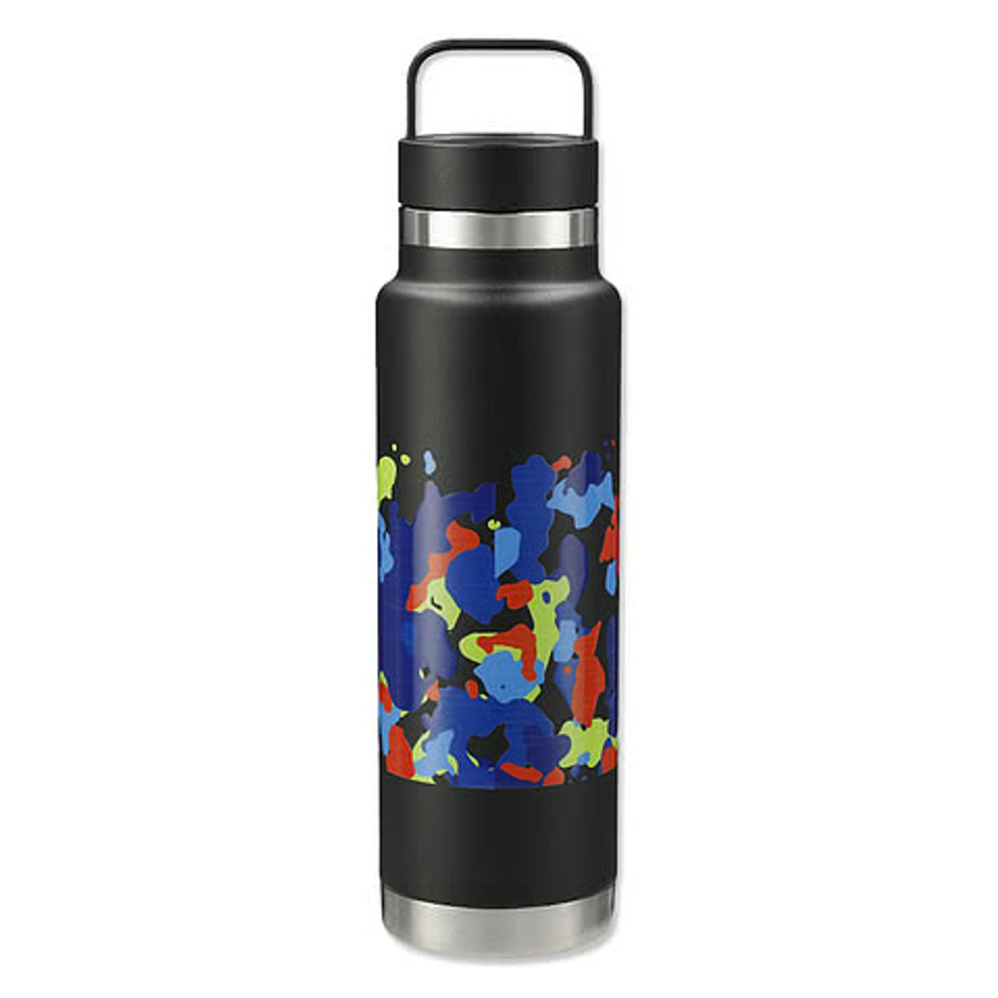 Full Color 20 oz. Colton Stainless Steel Insulated Water Bottle
