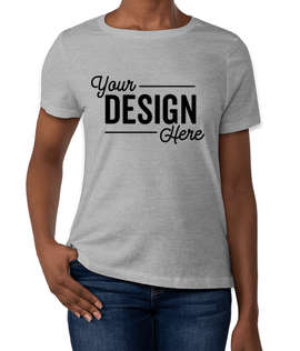 Bella + Canvas Women's Jersey T-shirt - Color: Athletic Heather