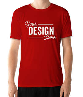 Canada - Gildan Performance Core T-shirt - Color: Sport Scarlet Red