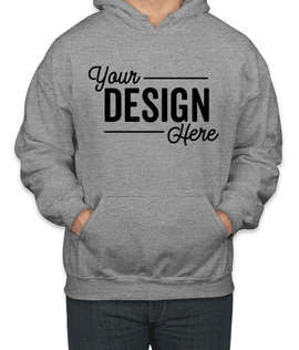 Canada - Gildan Midweight 50/50 Pullover Hoodie - Color: Sports Grey
