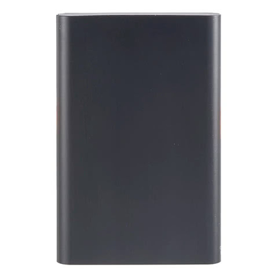 Full Color Exo Recycled 5,000 mAh Portable Power Bank in Black