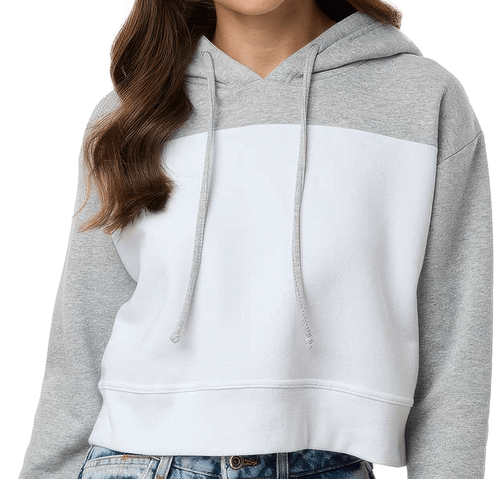 Boxercraft Women’s Cropped Fleece Pullover Hoodie-default