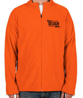 Canada - Team 365 Full Zip Microfleece Jacket - Color: Sport Orange