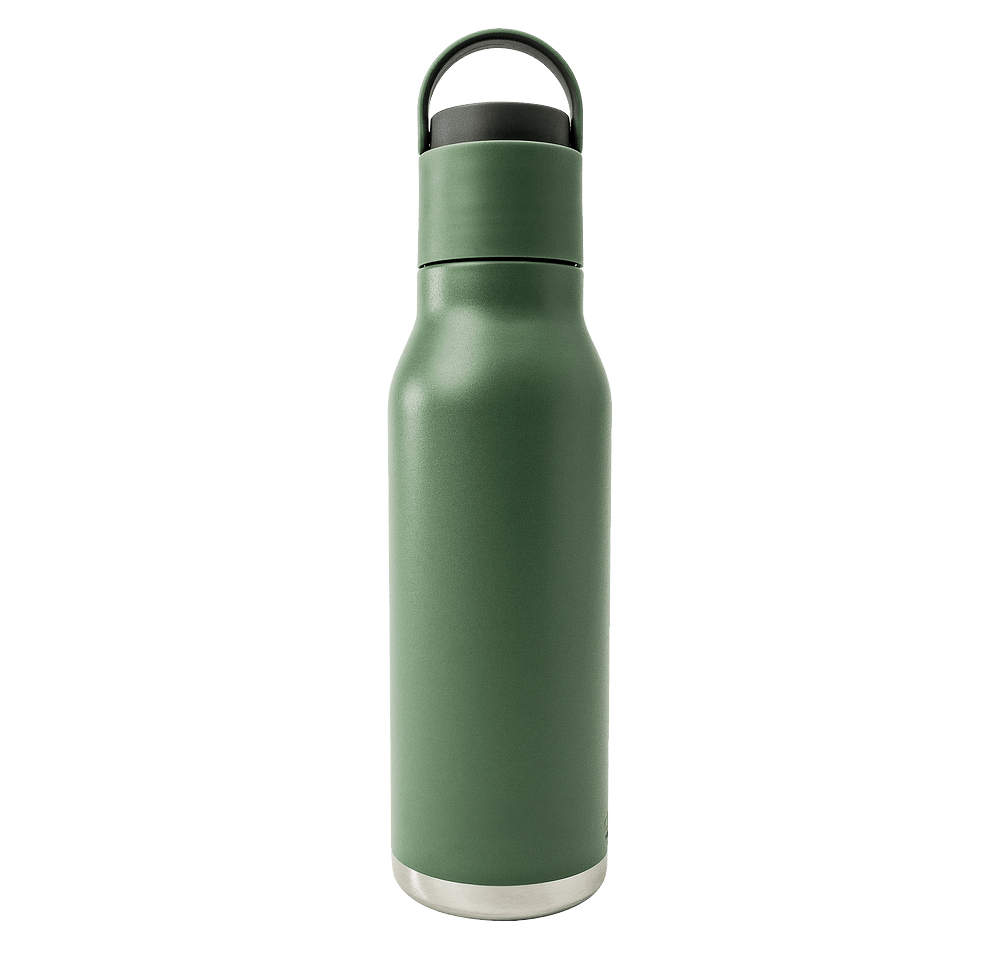 Asobu 22 oz. Metro Insulated Water Bottle with Pop-Up Straw-default