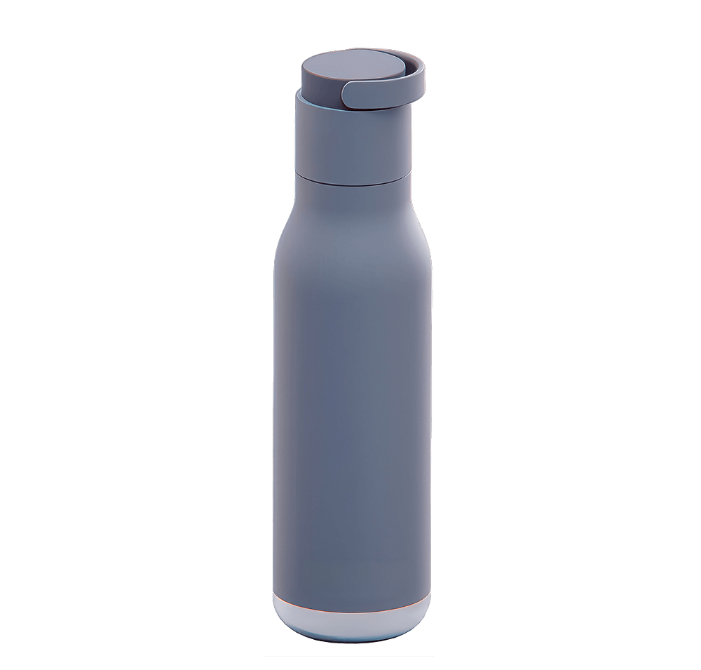Asobu 22 oz. Metro Insulated Water Bottle with Pop-Up Straw-default