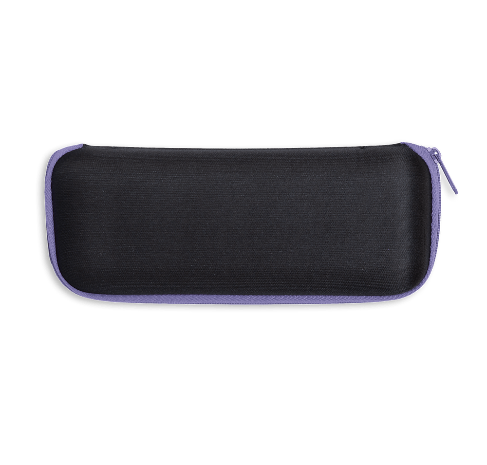 37" Arc Telescopic Folding Travel Umbrella with EVA Case-default