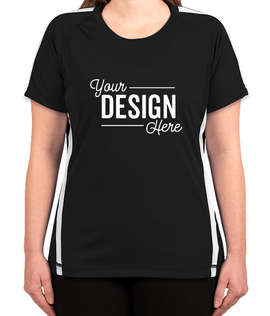 Canada - ATC Women's Competitor Colorblock Performance Shirt - Color: Black / White
