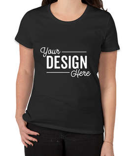 Royal Apparel Women's USA-Made Slim Fit Organic T-shirt - Color: Night