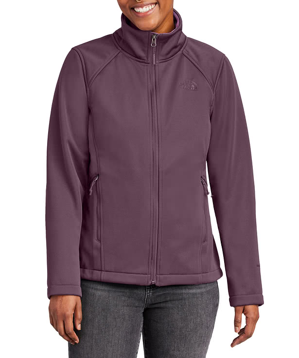 The North Face Women's Ridgewall Chest Logo Recycled Soft Shell Jacket